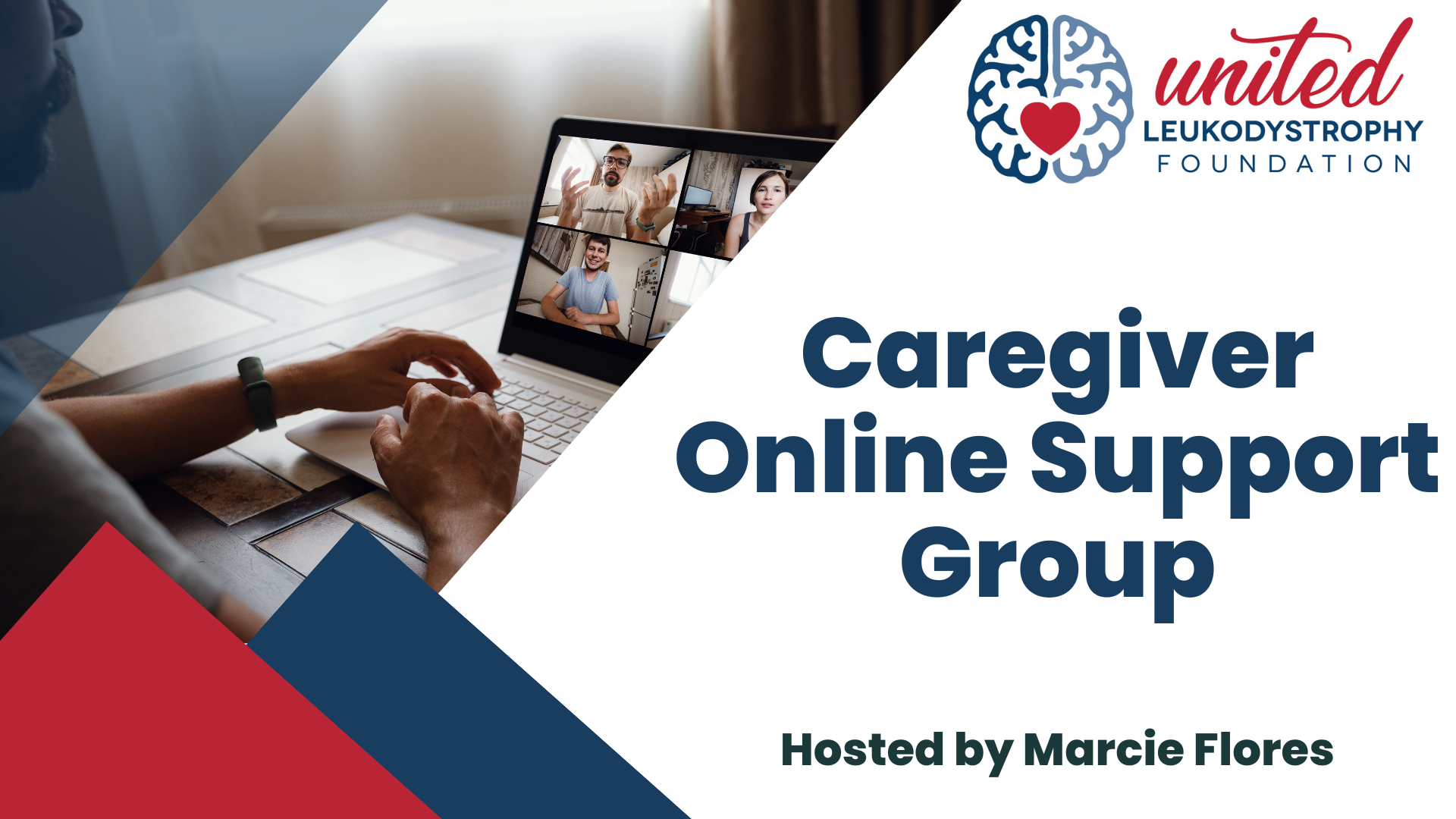 Caregiver Online Support Group header image