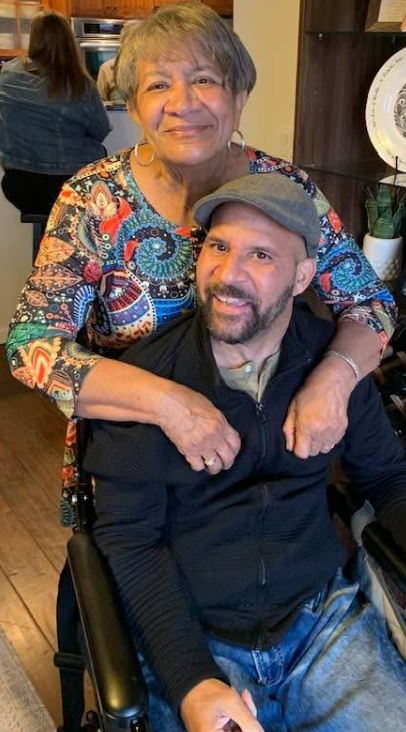 Jeff with Mom