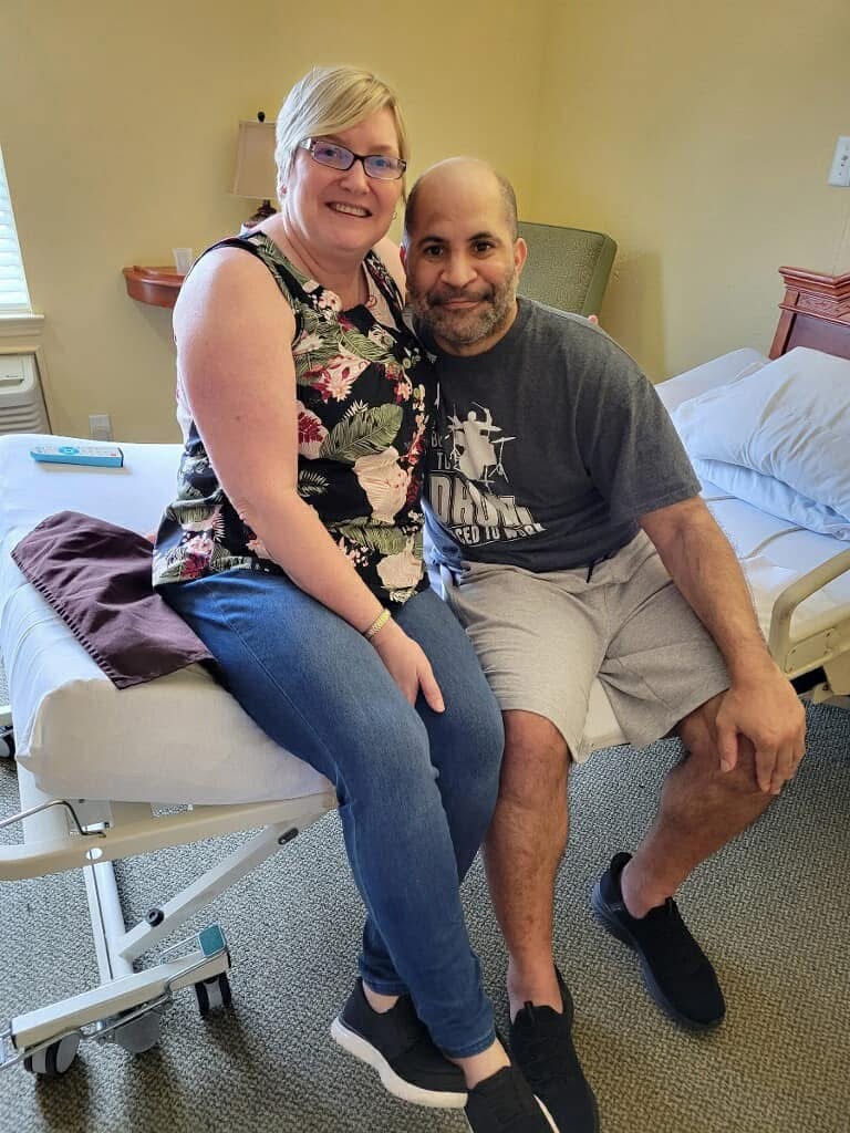 Joe with Kristy 2024