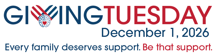 Save the date: Giving Tuesday December 1st. Every Family deserves support. You are the support.